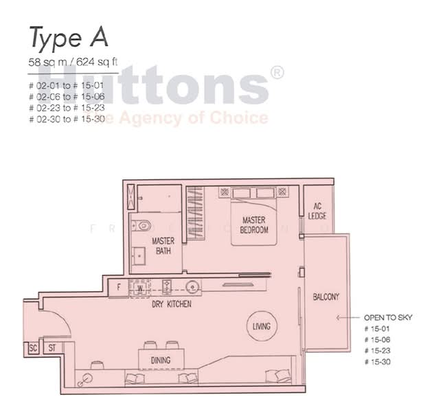Boathouse Residences, 33 Upper Serangoon View, 1 Bedroom, 624 sqft, Condominium For Sale, by Frederick Neo, 500145466 - PropertyGuru.com.sg
