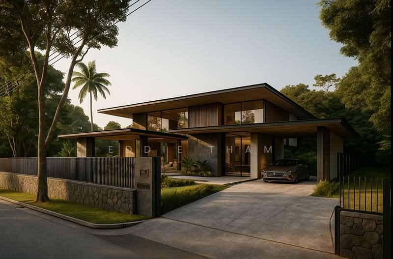 RARE⭐️ELEVATED⭐️REGULAR LAND FOR REBUILD⭐️GCB <$1800psf, Clementi Park / Upper Bukit Timah, 7 Bedrooms, 20,000 sqft, Good Class Bungalow For Sale, by Eddie Tham, 500145476 - Exterior - PropertyGuru.com.sg