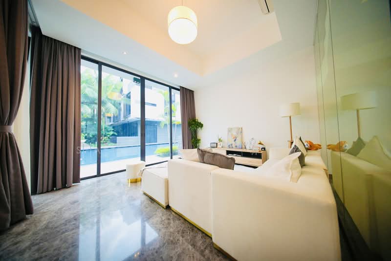 Alana, Sunrise Terrace, 4 Bedrooms, 3,122 sqft, Terraced House For Sale, by Sandy Lim 林莎莎, 500145485 - Living Room - PropertyGuru.com.sg