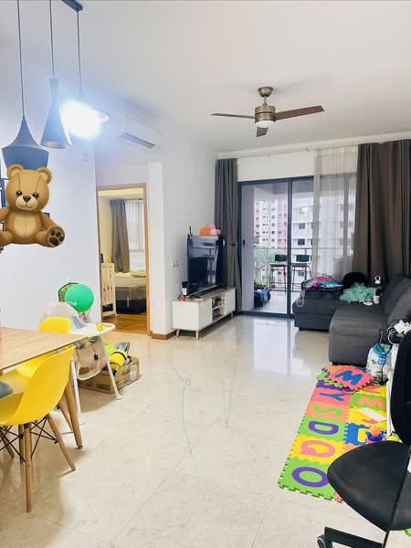Cityscape at Farrer Park, 101 Mergui Road, 2 Bedrooms, 990 sqft, Condominium For Rent, by Winnie Wu, 500145524 - Living Room - PropertyGuru.com.sg