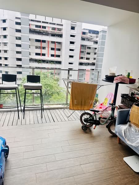 Cityscape at Farrer Park, 101 Mergui Road, 2 Bedrooms, 990 sqft, Condominium For Rent, by Winnie Wu, 500145524 - Balcony - PropertyGuru.com.sg