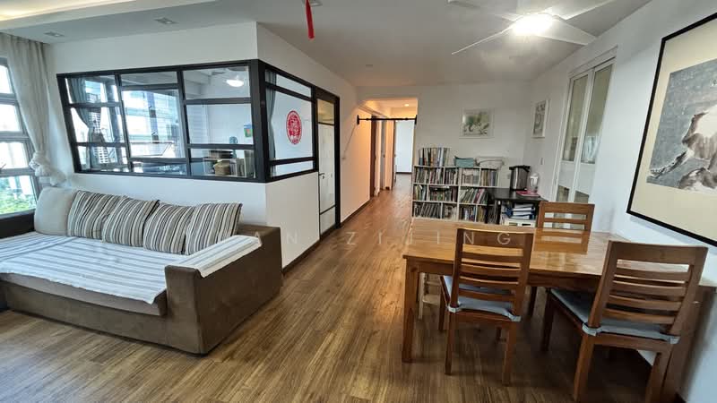 312A Clementi Avenue 4, 312A Clementi Avenue 4, 4 Bedrooms, 1,216 sqft, HDB Flat For Sale, by Yuan Zijing, 500145526 - Living Room - PropertyGuru.com.sg