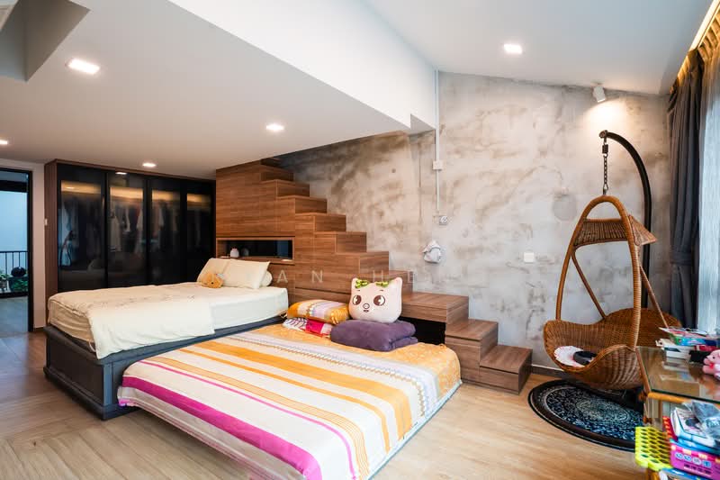 Beautifully Renovated 2.5 Storey - Parks 4 cars - EV Ready, , 5 Bedrooms, 3,500 sqft, Terraced House For Sale, by Ryan Heng, 500145528 - Bedroom - PropertyGuru.com.sg