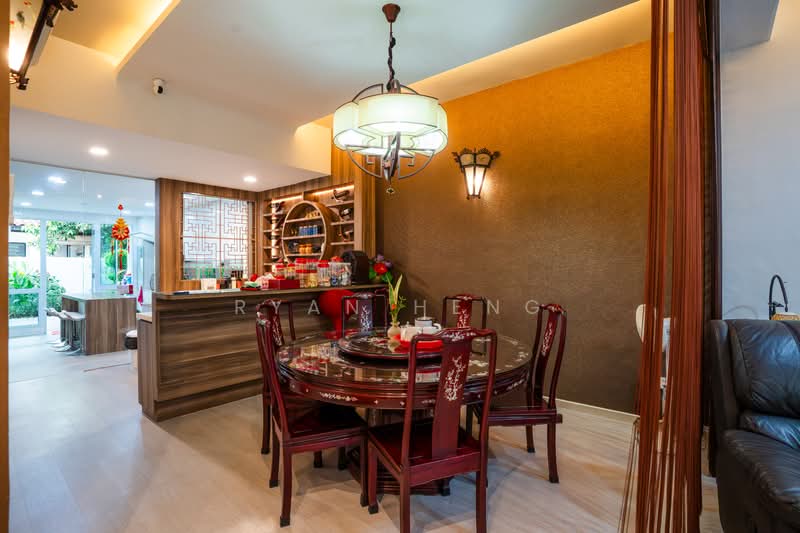 Beautifully Renovated 2.5 Storey - Parks 4 cars - EV Ready, , 5 Bedrooms, 3,500 sqft, Terraced House For Sale, by Ryan Heng, 500145535 - Dining Room - PropertyGuru.com.sg