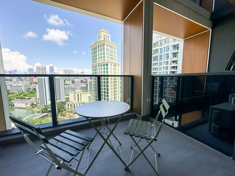 Riviere, 1 Jiak Kim Street, 1 Bedroom, 560 sqft, Condominium For Rent, by Phylicia Hoe, 500145538 - Balcony - PropertyGuru.com.sg