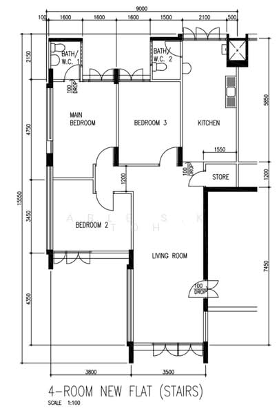 54 Pipit Road, 54 Pipit Road, 3 Bedrooms, 1,001 sqft, HDB Flat For Sale, by Able S.K Toh, 500145548 - PropertyGuru.com.sg