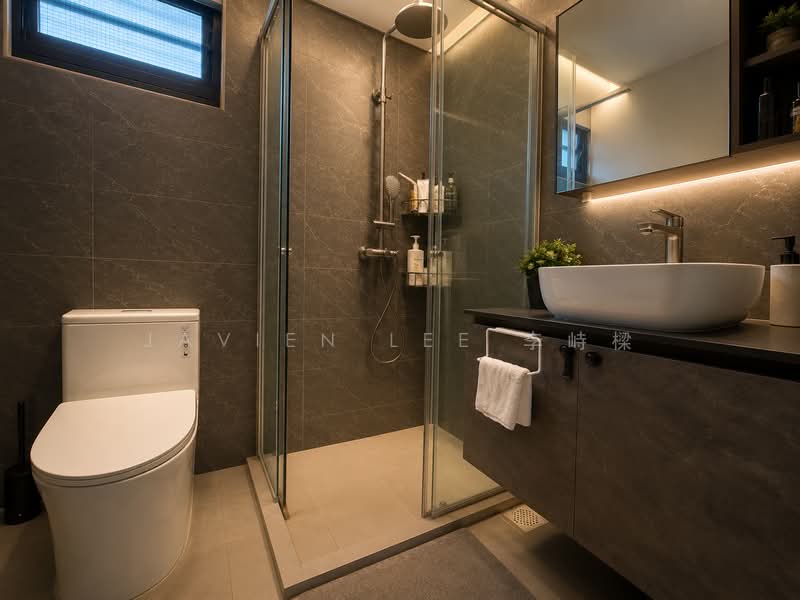 114B Alkaff Crescent, 114B Alkaff Crescent, 2 Bedrooms, 732 sqft, HDB Flat For Sale, by Javien Lee 李峙樑, 500145572 - Master Bathroom - PropertyGuru.com.sg
