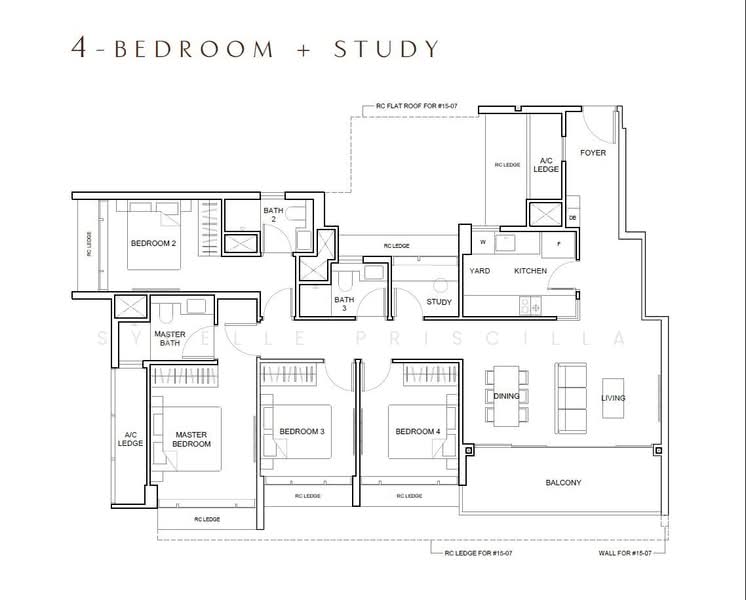 Saint Barnabas Lane, , 4 Bedrooms, 1,410 sqft, Apartment For Sale, by Sydelle Priscilla, 500145583 - PropertyGuru.com.sg