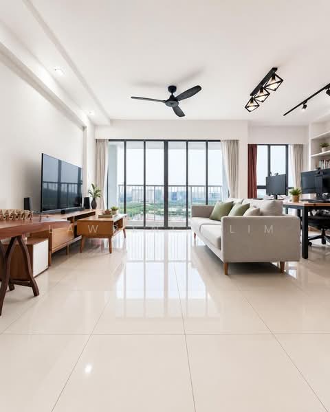 679C Punggol Drive, 679C Punggol Drive, 3 Bedrooms, 1,216 sqft, HDB Flat For Sale, by Lawrence Lim, 500145587 - Living Room - PropertyGuru.com.sg