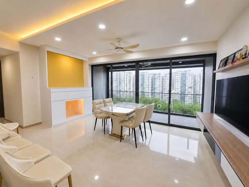 Bellewaters, 27 Anchorvale Crescent, 4 Bedrooms, 1,270 sqft, Executive Condominium For Sale, by Jeremy Koh, 500145603 - Living Room - PropertyGuru.com.sg