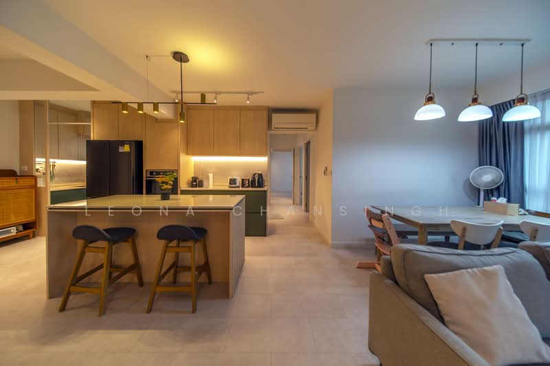 504D Yishun Street 51, 504D Yishun Street 51, 3 Bedrooms, 1,206 sqft, HDB Flat For Sale, by Leona Chansingh, 500145636 - Open Concept Dry Kit and Living Dining - PropertyGuru.com.sg