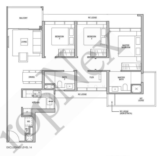 Lentor Modern, Lentor Central, 3 Bedrooms, 990 sqft, Condominium For Sale, by Tony Soh, 500145680 - PropertyGuru.com.sg
