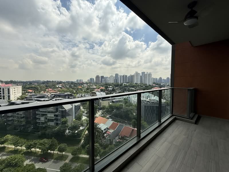 Principal Garden, 97 Prince Charles Crescent, 3 Bedrooms, 1,238 sqft, Condominium For Rent, by George Wong, 500145704 - Balcony - PropertyGuru.com.sg