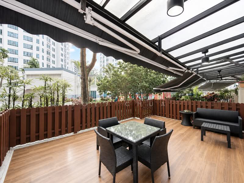 Northoaks, 26 Woodlands Cresent, 3 Bedrooms, 1,604 sqft, Condominium For Sale, by Joey Chua, 500145710 - Patio - PropertyGuru.com.sg