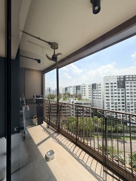 The Criterion, 1 Yishun Street 51, 3 Bedrooms, 893 sqft, Executive Condominium For Rent, by Vincent Wong, 500145712 - Balcony - PropertyGuru.com.sg