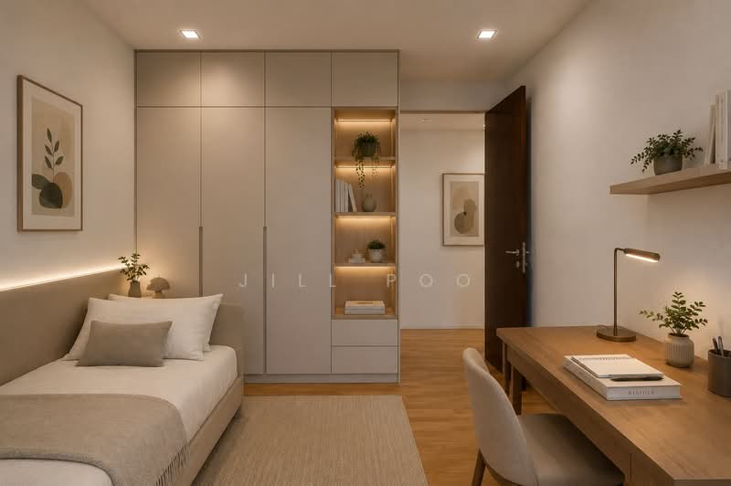 The Lincoln Modern, 20 Lincoln Road, 3 Bedrooms, 1,378 sqft, Apartment For Sale, by Jill Poo, 500145716 - Bedroom - PropertyGuru.com.sg