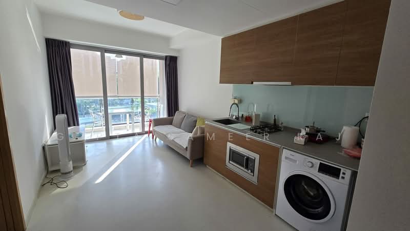 The Scala @ Lorong Chuan, 132 Serangoon Avenue 3, 1 Bedroom, 474 sqft, Condominium For Rent, by Gupta Sameer Raj, 500145771 - Living Room - PropertyGuru.com.sg