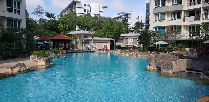 Edelweiss Park Condo, 98 Flora Road, 1 Bedroom, 710 sqft, Condominium For Rent, by Elsie Ang, 500145792 - Pool - PropertyGuru.com.sg