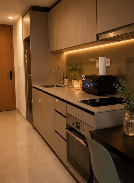 Penrose, 20 Sims Drive, 1 Bedroom, 484 sqft, Condominium For Sale, by June Hung, 500145823 - Kitchen - PropertyGuru.com.sg