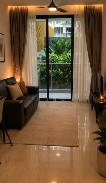 Penrose, 20 Sims Drive, 1 Bedroom, 484 sqft, Condominium For Sale, by June Hung, 500145823 - Living Room - PropertyGuru.com.sg