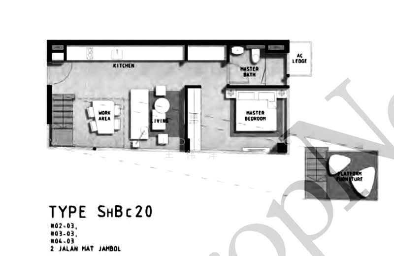 Bijou, 2 Jalan Mat Jambol, 1 Bedroom, 549 sqft, Condominium For Sale, by Wayne Joseph Ong 王伟洋, 500145889 - PropertyGuru.com.sg