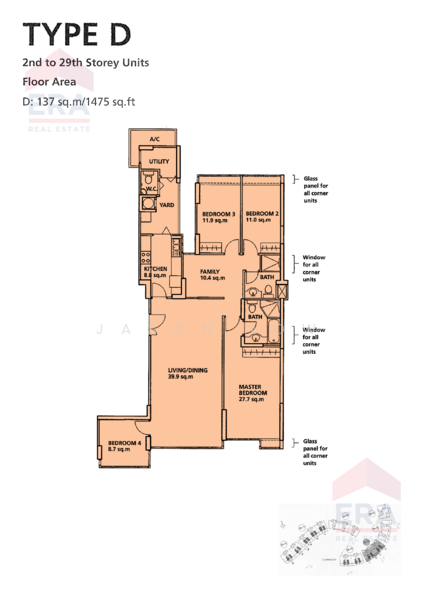 Costa Del Sol, 68 Bayshore Road, 4 Bedrooms, 1,475 sqft, Condominium For Sale, by Jason Low, 500145907 - PropertyGuru.com.sg