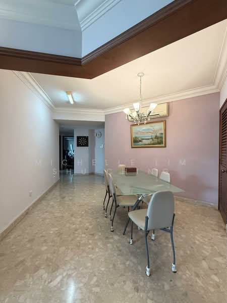 Simei Green Condominium, 7 Simei Street 4, 3 Bedrooms, 1,356 sqft, Condominium For Sale, by Michelle Lim Shu Ching, 500145916 - Dining Room - PropertyGuru.com.sg