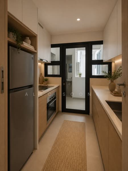 Treasure at Tampines, 11 Tampines Lane, 3 Bedrooms, 1,012 sqft, Condominium For Sale, by Alec Soong, 500145958 - Kitchen - PropertyGuru.com.sg