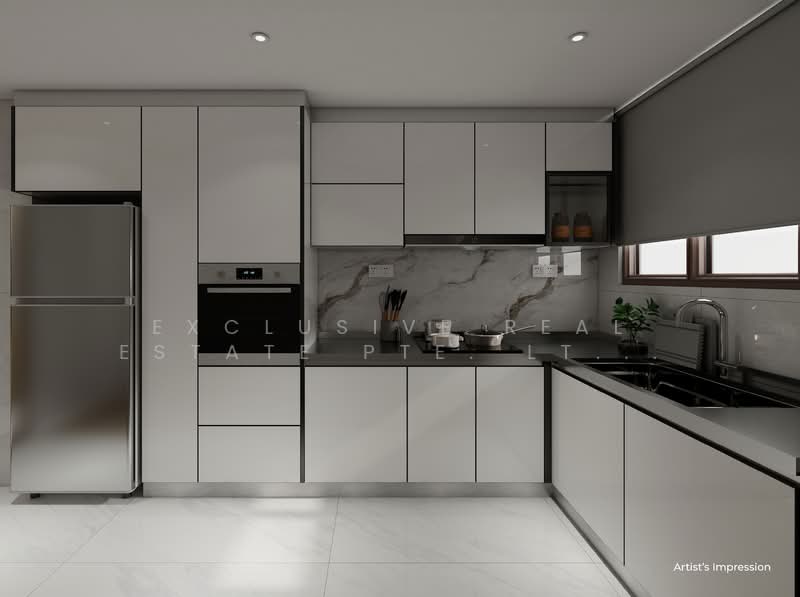 The Bronze, , 3 Bedrooms, 1,259 sqft, Condominium For Sale, by FREDDY, 500145985 - Kitchen - PropertyGuru.com.sg
