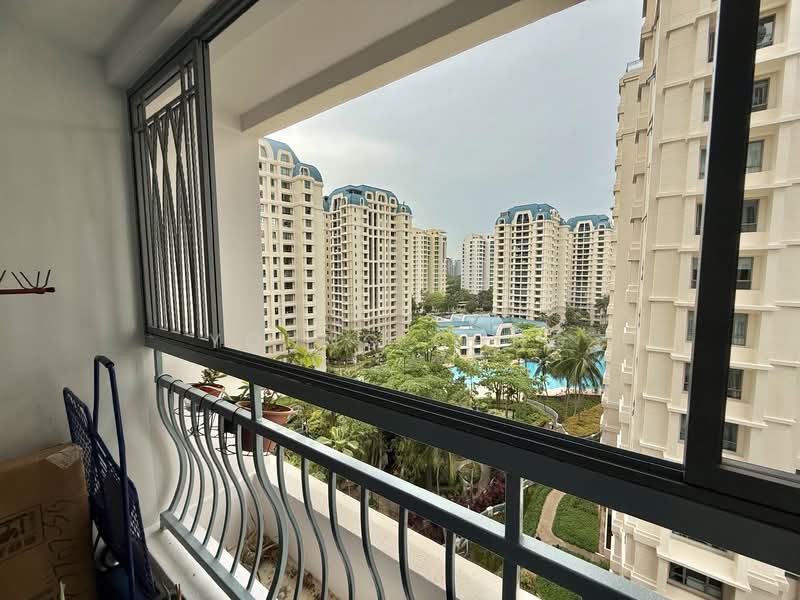 Aquarius By The Park, 15 Bedok Reservoir View, Room Rental, 130 sqft, Condominium For Rent, by Young Chng, 500145989 - Balcony - PropertyGuru.com.sg