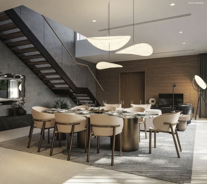 CHEAP!! Brand new Semi-Detached near Siglap (V9995), , 5 Bedrooms, 6,177 sqft, Semi-Detached House For Sale, by Kelvin Nye, 500146005 - Dining Room - PropertyGuru.com.sg