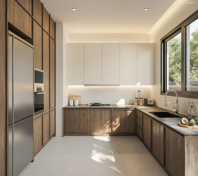 CHEAP!! Brand new Semi-Detached near Siglap (V9995), , 5 Bedrooms, 6,177 sqft, Semi-Detached House For Sale, by Kelvin Nye, 500146005 - Kitchen - PropertyGuru.com.sg