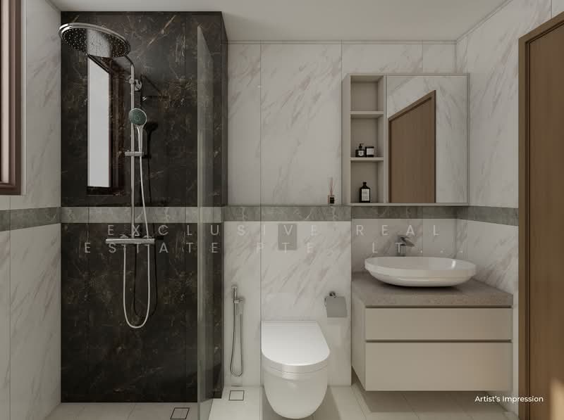 46 Boon Teck Road, , 2 Bedrooms, 775 sqft, Condominium For Sale, by ARTHUR, 500146035 - Bathroom - PropertyGuru.com.sg
