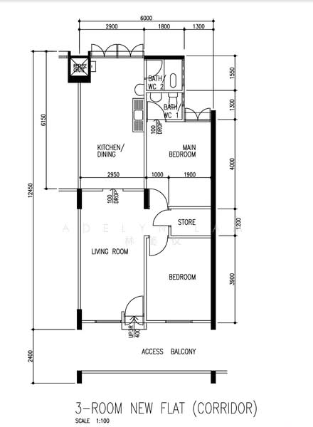 741 Yishun Avenue 5, 741 Yishun Avenue 5, 2 Bedrooms, 721 sqft, HDB Flat For Sale, by Adelyn Lam 林美仪, 500146060 - PropertyGuru.com.sg