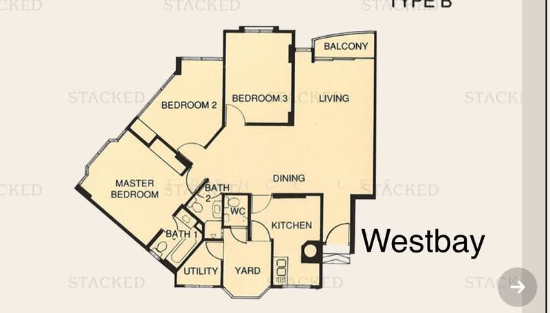 West Bay Condo, 56 West Coast Crescent, 3 Bedrooms, 1,219 sqft, Condominium For Sale, by Terence Lee, 500146100 - PropertyGuru.com.sg