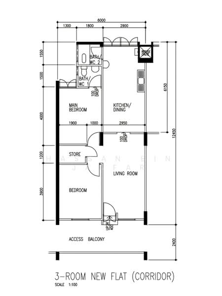 471 Ang Mo Kio Avenue 10, 471 Ang Mo Kio Avenue 10, 2 Bedrooms, 721 sqft, HDB Flat For Sale, by Hassan Bin Jaafar, 500146110 - PropertyGuru.com.sg