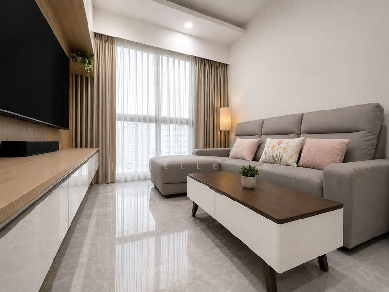 Northwave EC, 111 Woodlands View, 3 Bedrooms, 893 sqft, Executive Condominium For Sale, by Michelle Yap, 500146119 - Living Room - PropertyGuru.com.sg