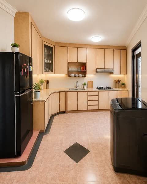 121 Rivervale Drive, 121 Rivervale Drive, 3 Bedrooms, 1,184 sqft, HDB Flat For Sale, by Jermain Eu, 500146142 - Kitchen - PropertyGuru.com.sg