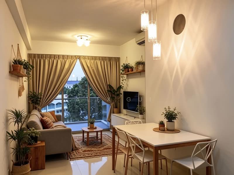 Centra Heights, 455 Sims Avenue, 2 Bedrooms, 581 sqft, Condominium For Sale, by ALEX GUI, 500146168 - Living Room - PropertyGuru.com.sg