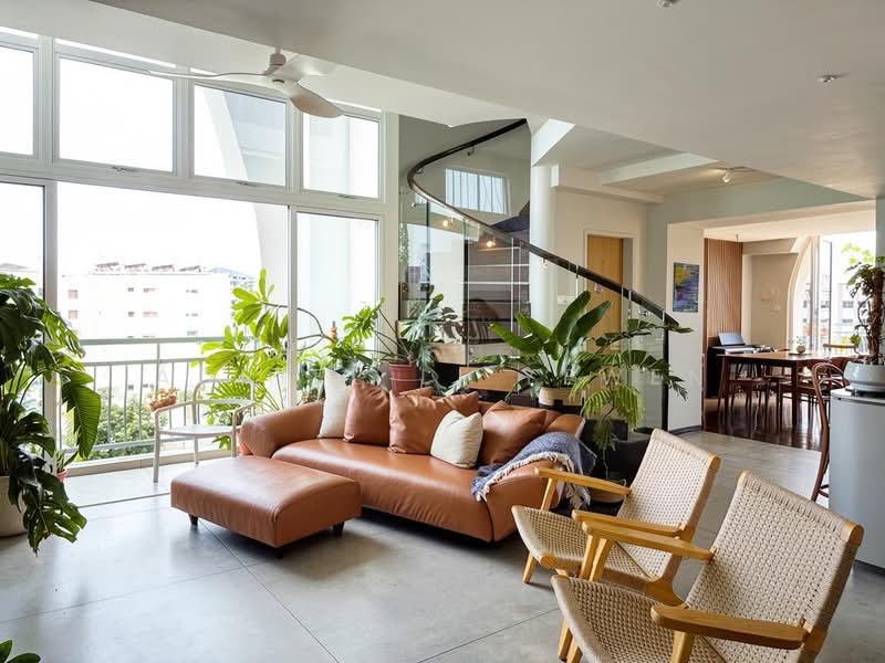 Aquarius By The Park, 1 Bedok Reservoir View, 4 Bedrooms, 2,099 sqft, Condominium For Sale, by Adriel Li Yewen, 500146189 - Living Room - PropertyGuru.com.sg