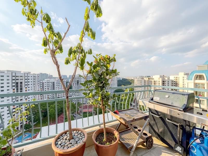 Aquarius By The Park, 1 Bedok Reservoir View, 4 Bedrooms, 2,099 sqft, Condominium For Sale, by Adriel Li Yewen, 500146189 - Balcony - PropertyGuru.com.sg
