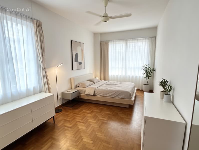 2.5 storey North Facing Goodman area Semi Detached! No West SUN!, , 7 Bedrooms, 4,300 sqft, Semi-Detached House For Sale, by James Jau, 500146209 - Bedroom - PropertyGuru.com.sg