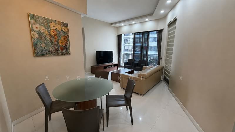 d'Leedon (Former Farrer Court), 7 Leedon Heights, 3 Bedrooms, 1,206 sqft, Condominium For Rent, by Alyssa Koh L X, 500146217 - Living Room - PropertyGuru.com.sg