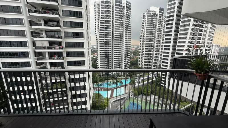 d'Leedon (Former Farrer Court), 7 Leedon Heights, 3 Bedrooms, 1,206 sqft, Condominium For Rent, by Alyssa Koh L X, 500146217 - Balcony - PropertyGuru.com.sg