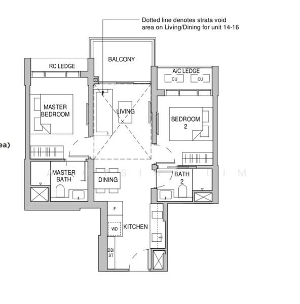 Sceneca Residence, 26 Tanah Merah Kechil Link, 2 Bedrooms, 689 sqft, Condominium For Sale, by Aloysius Lim, 500146223 - PropertyGuru.com.sg
