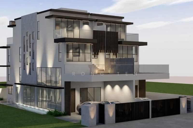 ❤️ FRANKEL ESTATE! BRAND NEW PAIR OF SEMI D!, Frankel Ave / Jedburgh Gardens / Bowmont Gardens / Ettrick Terrace, 5 Bedrooms, 5,466 sqft, Semi-Detached House For Sale, by Li Rong Teh, 500146272 - Exterior - PropertyGuru.com.sg