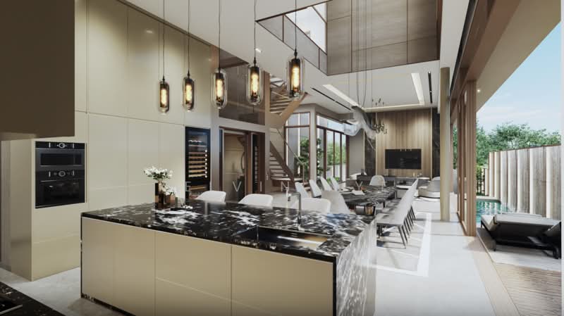 CHEAP!! Brand New 5+1 BR Semi-D pair near Siglap (D1788), , 6 Bedrooms, 5,900 sqft, Semi-Detached House For Sale, by Kelvin Nye, 500146309 - Kitchen - PropertyGuru.com.sg