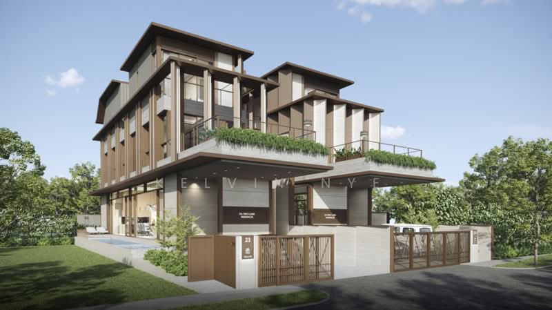 CHEAP!! Brand New 5+1 BR Semi-D pair near Siglap (D1788), , 6 Bedrooms, 5,900 sqft, Semi-Detached House For Sale, by Kelvin Nye, 500146309 - Exterior - PropertyGuru.com.sg