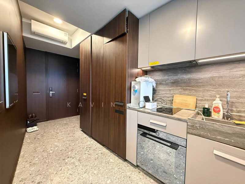 One Pearl Bank, 1 Pearl Bank, 1 Bedroom, 431 sqft, Condominium For Sale, by Kavin Kuah, 500146312 - Kitchen - PropertyGuru.com.sg