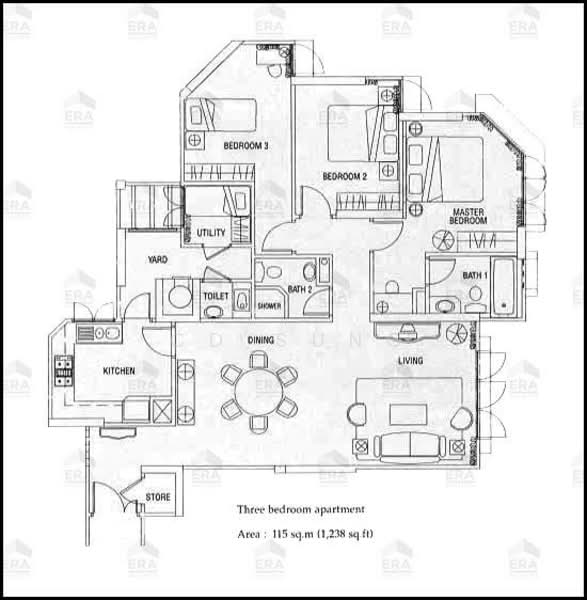 Urgent Sale Paya Lebar MRT Sims Ave 3+1 Bed 3 Bath High Floor Unblocked, , 3 Bedrooms, 1,249 sqft, Condominium For Sale, by CD Sung, 500146313 - PropertyGuru.com.sg